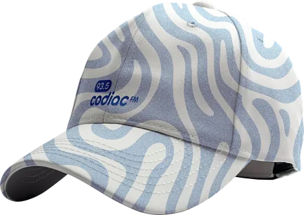 Casquette Codiac au motif de vagues.